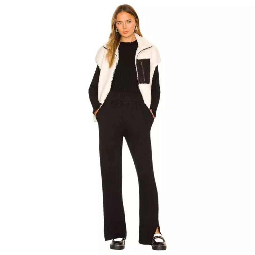 NEW Revolve n:Philanthropy Women's S Freesia Pant Split Cuff Knit Sweatpants - Picture 2 of 10